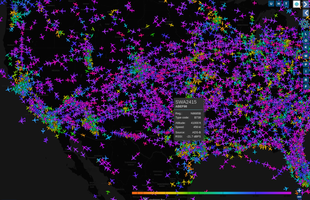 AIRPLANES.LIVE ADS-B TRACKING MAP HELP GUIDE